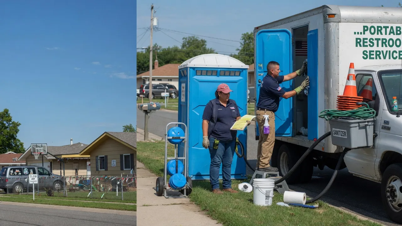 Portable Toilet Rental in Carrollton, OH near me
